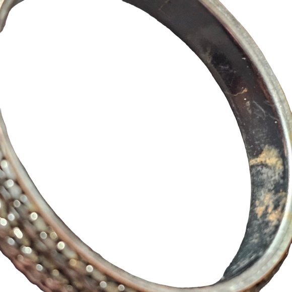 Triple Chain Cord Bangle Bracelet - Picture 5 of 6